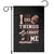 I Can Do All Things Through Christ Garden Flag Christian Football Athlete Gift TS12 Black Print Your Wear