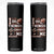 I Can Do All Things Through Christ Skinny Tumbler Christian Football Athlete Gift TS12 Black Print Your Wear