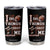 I Can Do All Things Through Christ Tumbler Cup Christian Football Athlete Gift - Print Your Wear