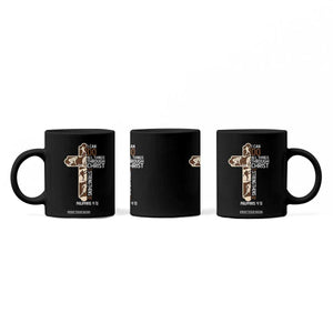 Christian Football Player Gift Coffee Mug God Gives Me Strength TS12 Print Your Wear