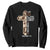 Christian Football Player Gift Sweatshirt God Gives Me Strength - Print Your Wear