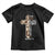 Christian Football Player Gift Toddler T Shirt God Gives Me Strength TS12 Black Print Your Wear