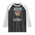 Jesus Is My Savior Football Is My Therapy Raglan Shirt Christian Football Lover TS12 Black White Print Your Wear