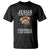 Jesus Is My Savior Football Is My Therapy T Shirt Christian Football Lover TS12 Black Print Your Wear