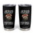 Jesus Is My Savior Football Is My Therapy Tumbler Cup Christian Football Lover - Print Your Wear