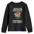 Jesus Is My Savior Football Is My Therapy Youth Sweatshirt Christian Football Lover TS12 Black Print Your Wear
