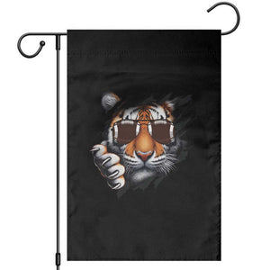 Funny Bengal Tiger Garden Flag Football Lover Gift TS12 Black Print Your Wear