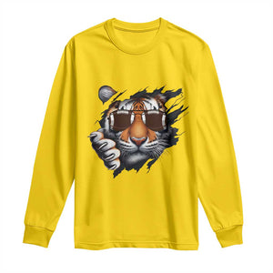 Funny Bengal Tiger Long Sleeve Shirt Football Lover Gift TS12 Daisy Print Your Wear