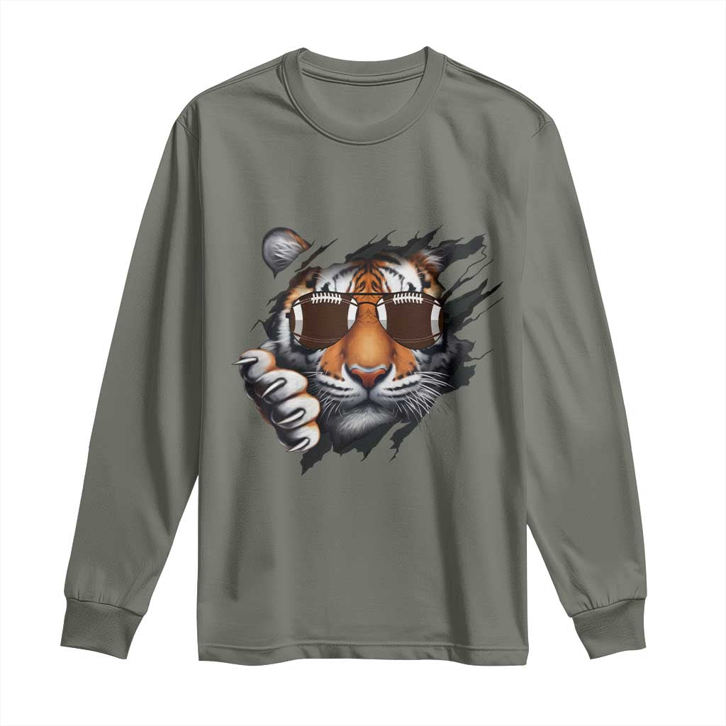 Funny CFBT Gift For Fan Long Sleeve Shirt TS12 Military Green Print Your Wear