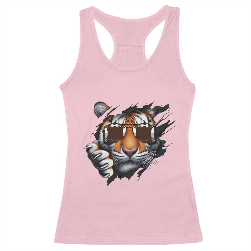 Funny CFBT Gift For Fan Racerback Tank Top TS12 Light Pink Print Your Wear