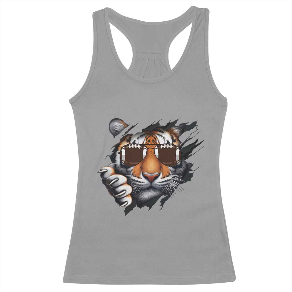 Funny CFBT Gift For Fan Racerback Tank Top TS12 Sport Gray Print Your Wear