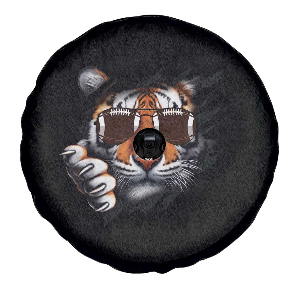 Funny Bengal Tiger Spare Tire Cover Football Lover Gift TS12 Print Your Wear