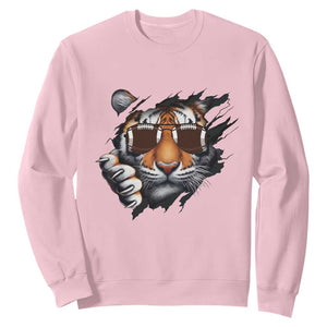Funny Bengal Tiger Sweatshirt Football Lover Gift - Print Your Wear