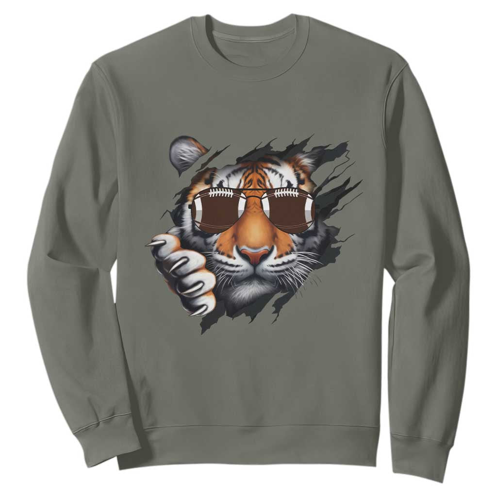 Funny CFBT Gift For Fan Sweatshirt TS12 Military Green Print Your Wear