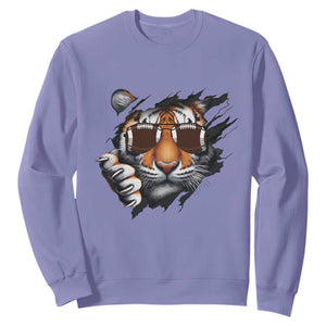 Funny Bengal Tiger Sweatshirt Football Lover Gift - Print Your Wear