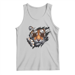 Funny Bengal Tiger Tank Top Football Lover Gift TS12 Ash Print Your Wear