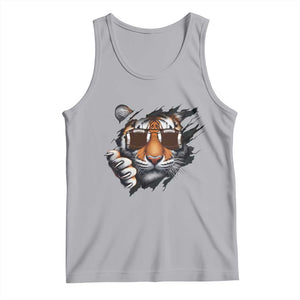 Funny Bengal Tiger Tank Top Football Lover Gift TS12 Athletic Heather Print Your Wear