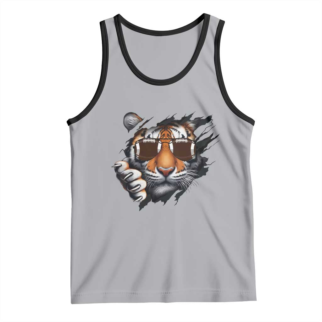 Funny CFBT Gift For Fan Tank Top TS12 Athletic Heather Black Print Your Wear
