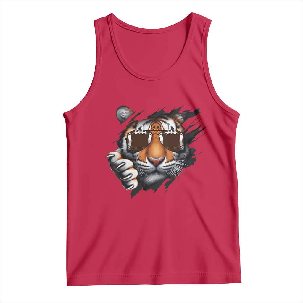 Funny CFBT Gift For Fan Tank Top TS12 Red Print Your Wear