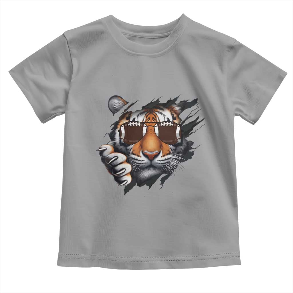 Funny Bengal Tiger Toddler T Shirt Football Lover Gift TS12 Sport Gray Print Your Wear