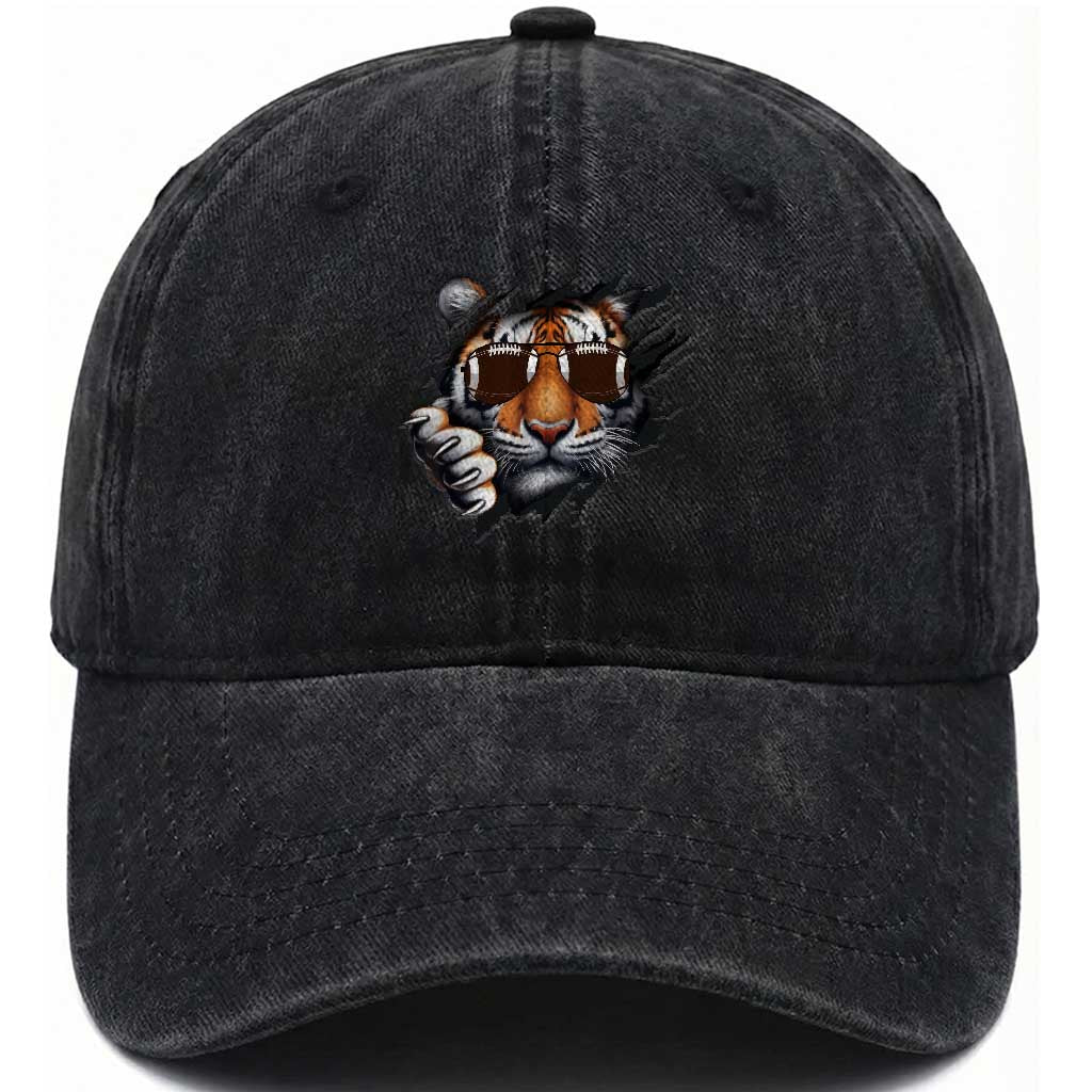 Funny CFBT Gift For Fan Washed Cotton Baseball Cap TS12 Print Your Wear
