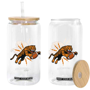 Funny BTFF Game Day Jungle Spirit Glass Can TS12 Print Your Wear