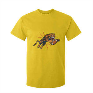 Funny Bengal Tiger Football T Shirt For Kid Game Day Jungle Spirit TS12 Daisy Print Your Wear