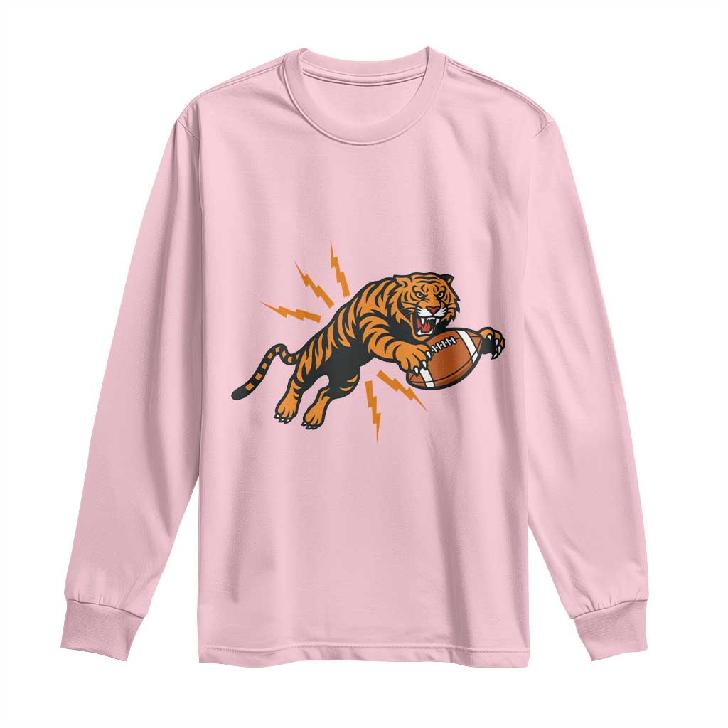 Funny BTFF Game Day Jungle Spirit Long Sleeve Shirt TS12 Light Pink Print Your Wear