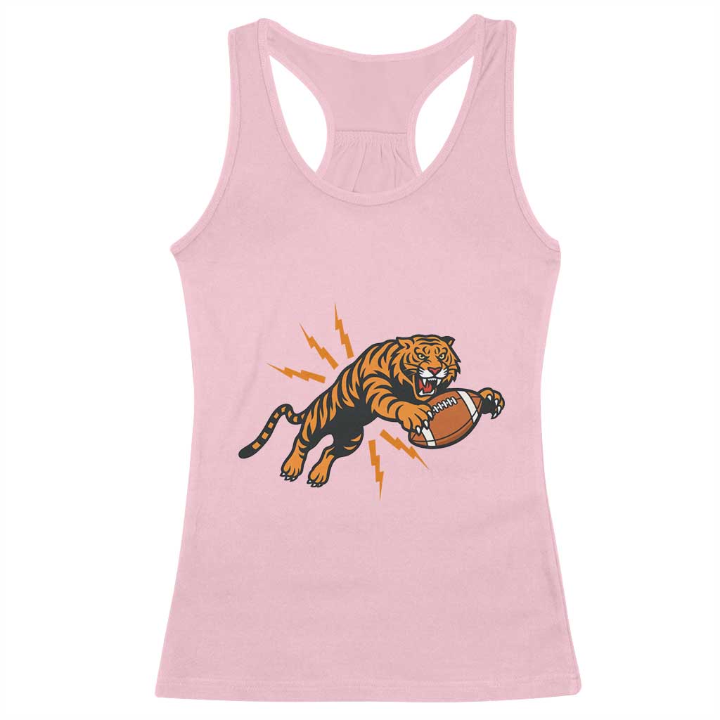 Funny BTFF Game Day Jungle Spirit Racerback Tank Top TS12 Light Pink Print Your Wear