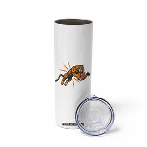 Funny Bengal Tiger Football Skinny Tumbler Game Day Jungle Spirit TS12 Print Your Wear