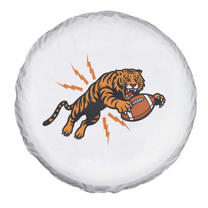 Funny Bengal Tiger Football Spare Tire Cover Game Day Jungle Spirit TS12 Print Your Wear