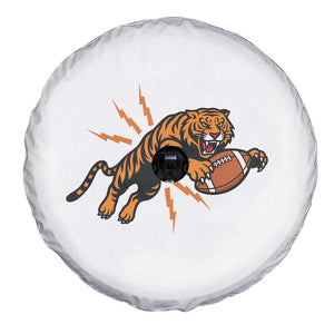 Funny Bengal Tiger Football Spare Tire Cover Game Day Jungle Spirit TS12 Print Your Wear
