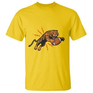 Funny Bengal Tiger Football T Shirt Game Day Jungle Spirit TS12 Daisy Print Your Wear