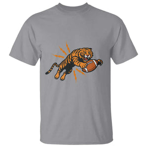 Funny Bengal Tiger Football T Shirt Game Day Jungle Spirit TS12 Sport Gray Print Your Wear
