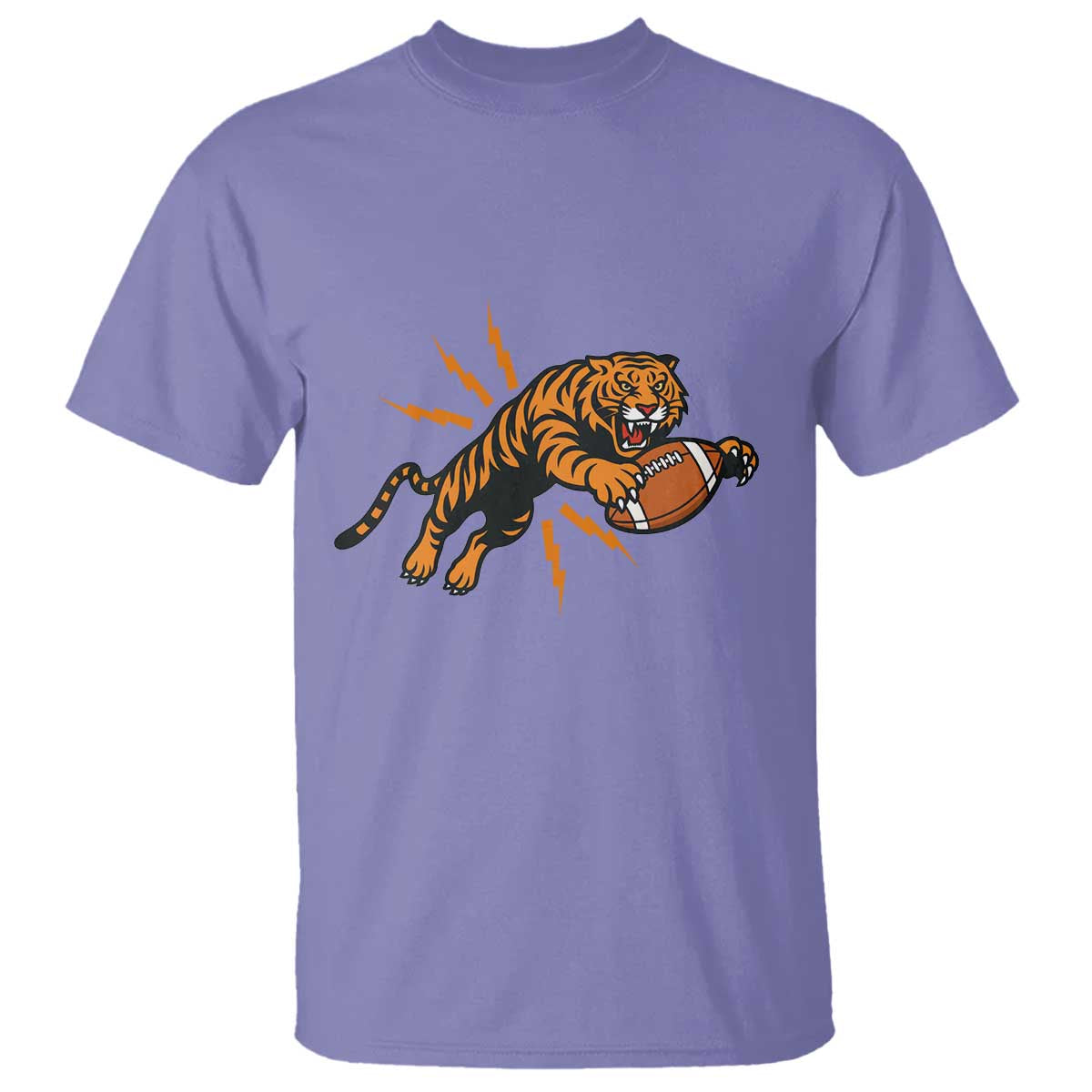 Funny BTFF Game Day Jungle Spirit T Shirt TS12 Violet Print Your Wear