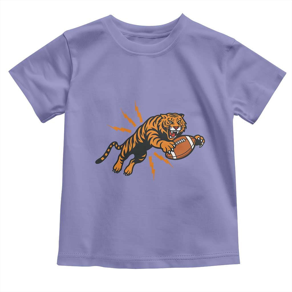 Funny BTFF Game Day Jungle Spirit Toddler T Shirt TS12 Violet Print Your Wear