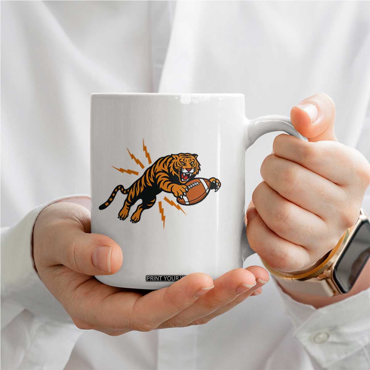 Funny BTFF Game Day Jungle Spirit Coffee Mug TS12 Print Your Wear