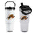 Funny Bengal Tiger Football Flip Straw Tumbler Game Day Jungle Spirit TS12 One Size: 30 oz White Print Your Wear