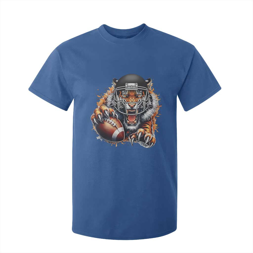 Funny OHBF Football Lover Gift T Shirt For Kid TS12 Royal Blue Print Your Wear
