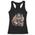 Funny Bengal Tiger With Helmet Racerback Tank Top Football Lover Gift - Print Your Wear