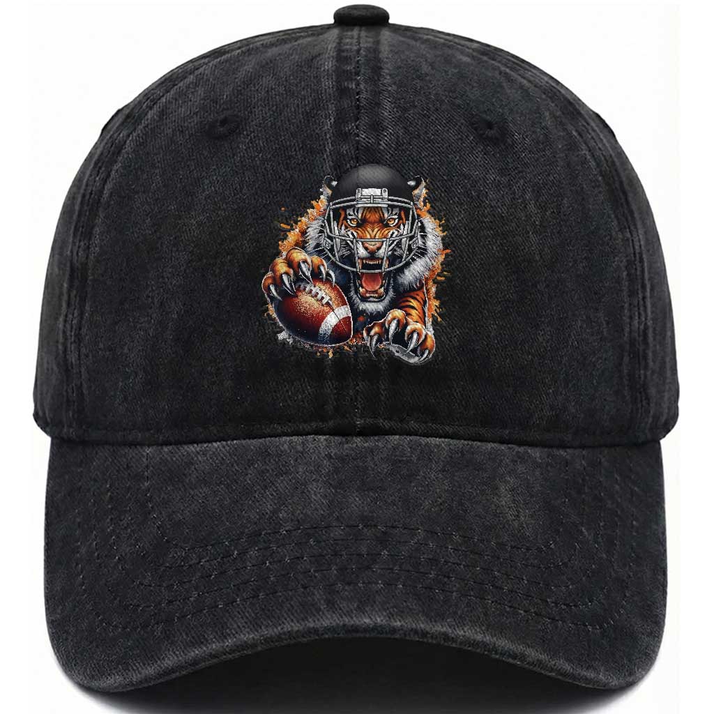 Funny OHBF Football Lover Gift Washed Cotton Baseball Cap TS12 Print Your Wear
