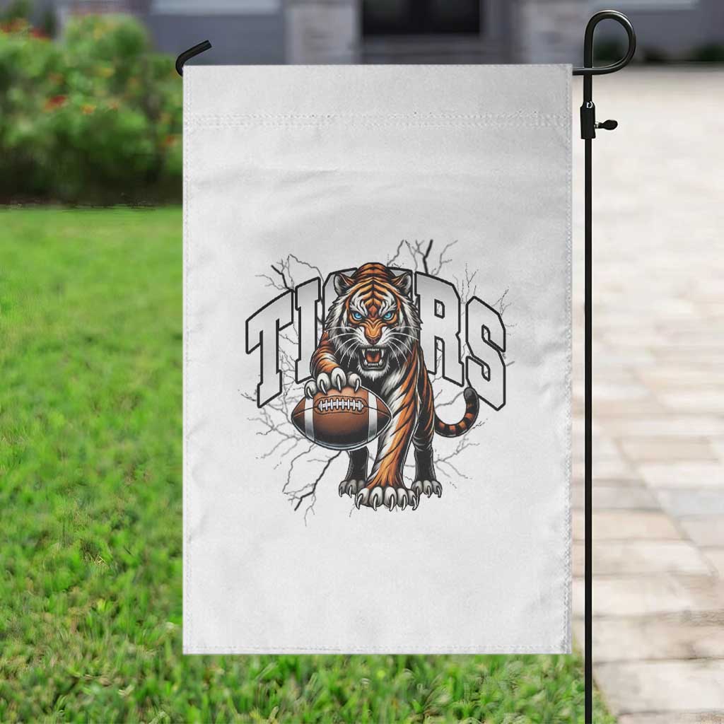Funny Bengal Tiger Garden Flag Gift For Football Lover TS12 Print Your Wear
