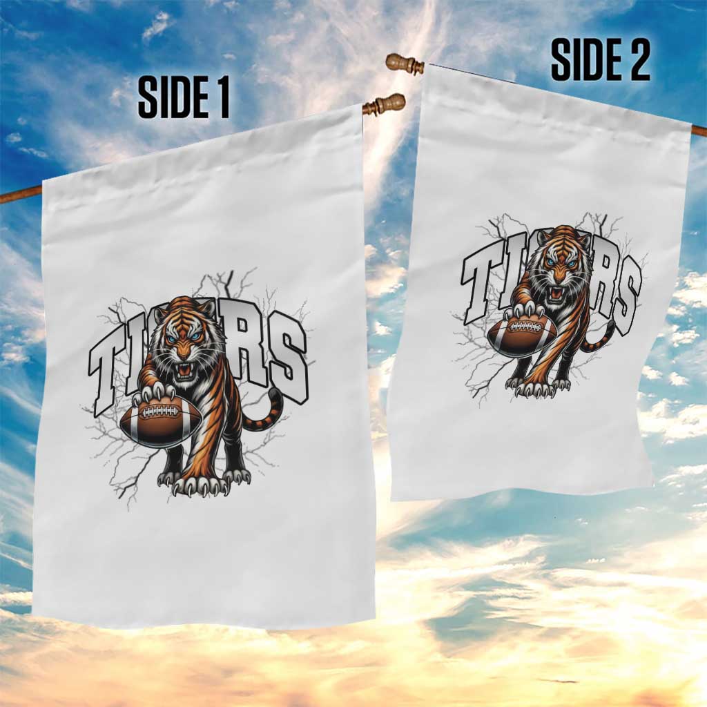 Funny Bengal Tiger Garden Flag Gift For Football Lover TS12 Print Your Wear