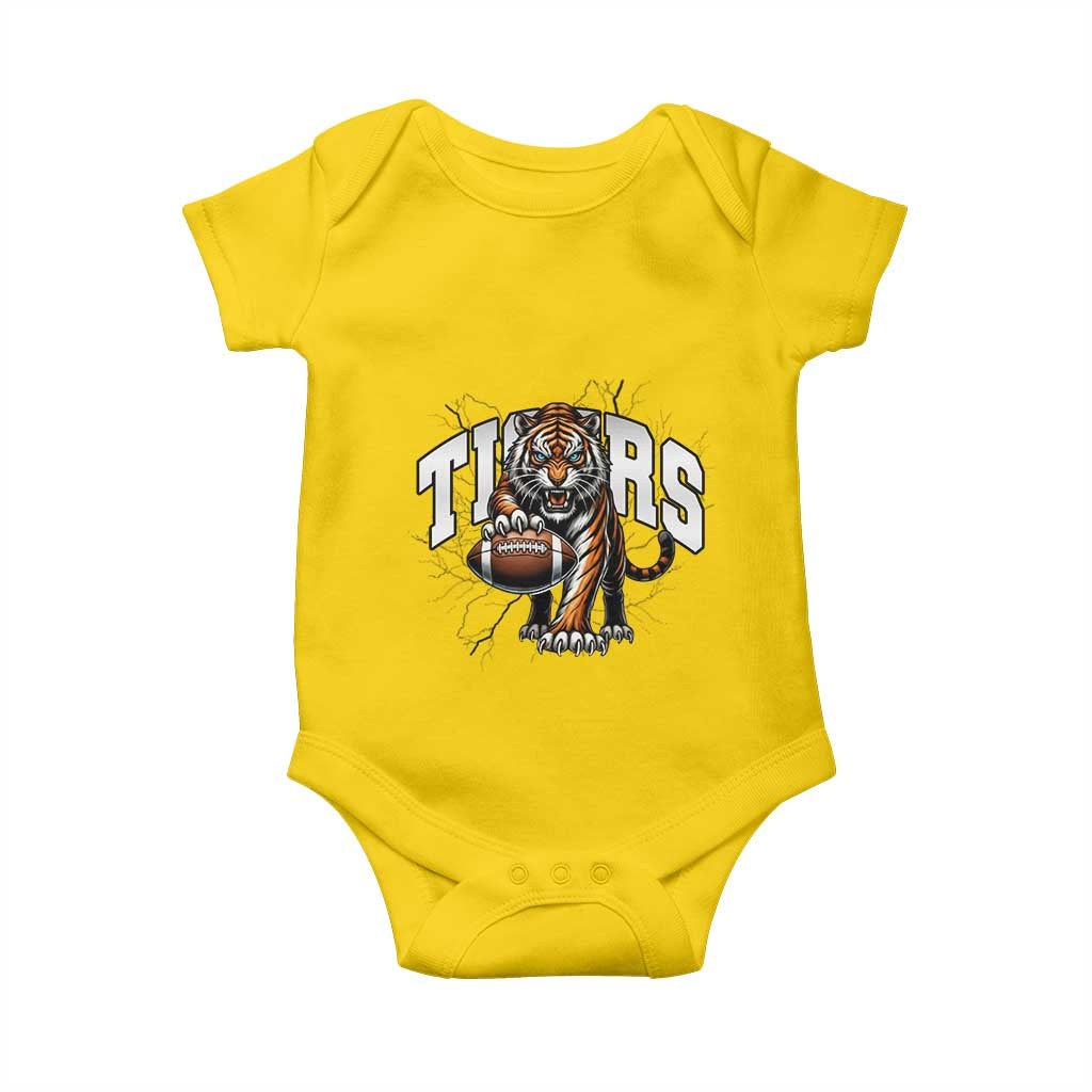 Funny Bengal Tiger Baby Onesie Gift For Football Lover TS12 Daisy Print Your Wear