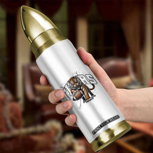 Funny Bengal Tiger Bullet Tumbler Gift For Football Lover TS12 Print Your Wear