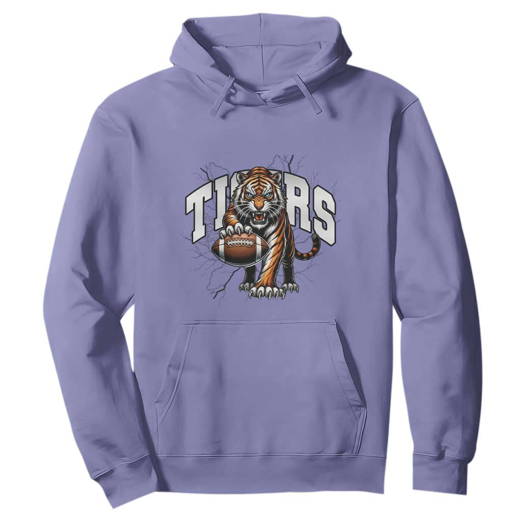 Funny BFT Gift For Football Lover Hoodie TS12 Violet Print Your Wear