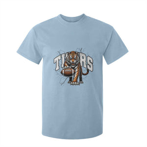 Funny Bengal Tiger T Shirt For Kid Gift For Football Lover TS12 Light Blue Print Your Wear