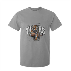 Funny Bengal Tiger T Shirt For Kid Gift For Football Lover TS12 Sport Gray Print Your Wear