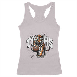 Funny Bengal Tiger Racerback Tank Top Gift For Football Lover - Print Your Wear