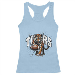 Funny Bengal Tiger Racerback Tank Top Gift For Football Lover - Print Your Wear